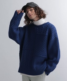 HARE | クレイジーパターンニット(HARE)(ニット/セーター)