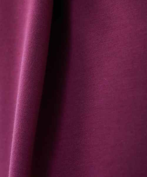 miclat（ミクラ）の「大きいサイズ　カットソロング丈ナロースカート　miclat（スカート・レディース・ブルー/ブラック/ボルドー/ピンク系/グリーン系・L/LL/3L/4L/5L）」の18枚目の写真