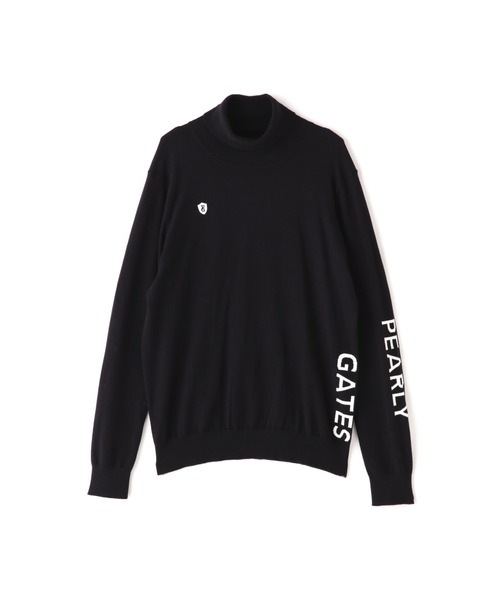 パーリーゲイツPEARLYGATESコットンタートルネックセーター新品未使用0S パーリーゲイツPEARLYGATESコットンタートルネックセーター新品未使用