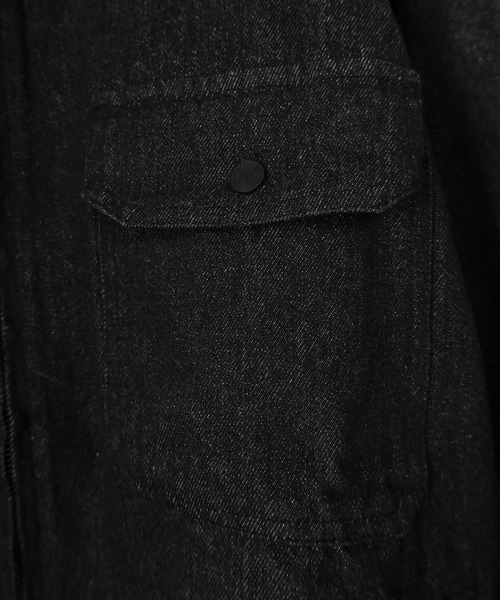 INDEPENDENT(インディペンデント)の「【INDEPENDENT/インデペンデント】HALSTEAD WORK JK デニムジャケット/ビッグシルエット(デニムジャケット・メンズ・ブラック・M/L/XL)」の5枚目の写真