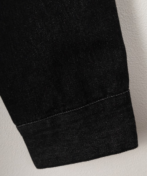 INDEPENDENT(インディペンデント)の「【INDEPENDENT/インデペンデント】HALSTEAD WORK JK デニムジャケット/ビッグシルエット(デニムジャケット・メンズ・ブラック・M/L/XL)」の8枚目の写真