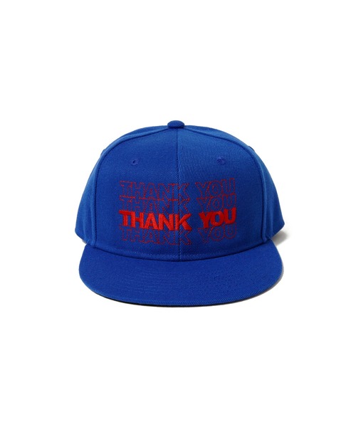 33 GIFT SHOP】THANK YOU スナップバック キャップ（キャップ