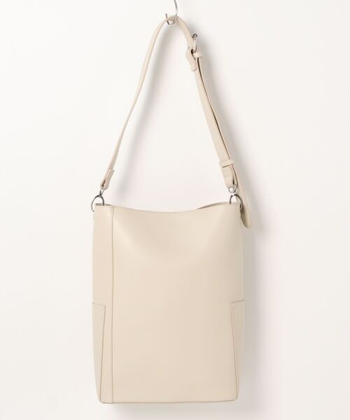 KOBE LETTUCE（コウベレタス）の「[ A4サイズOK ] ワンハンドルショルダースクエアバッグ（トートバッグ・レディース・アイボリー/モカ/チャコール/ブラック・FREE）」の14枚目の写真