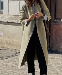 Jewelobe（ジュエローブ）の「ショールカラーベルト付きコート（その他アウター）」