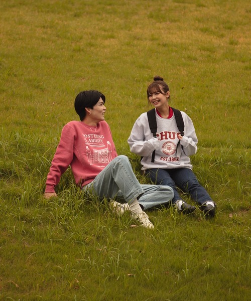 Russell Athletic（ラッセルアスレティック）の「【CHUO】カレッジロゴ