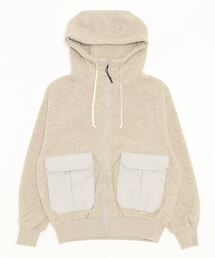 BURLAP OUTFITTER | BURLAP OUTFITTER/バーラップアウトフィッター　KNIT FLEECE F/Z HOODIE ニットフリースフルジップフーディー(パーカー)
