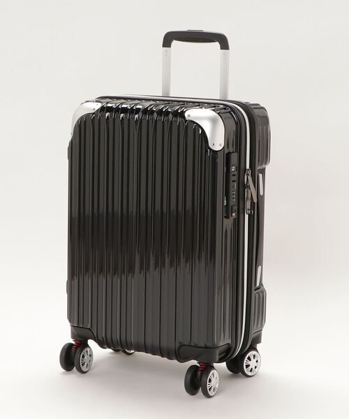 Siffler(シフレ)の「【TRIDENT/トライデント】 キャリーケース 35L(40L)(スーツケース/キャリーバッグ・メンズ・ゴールド/シルバー/ブラック・FREE)」の2枚目の写真