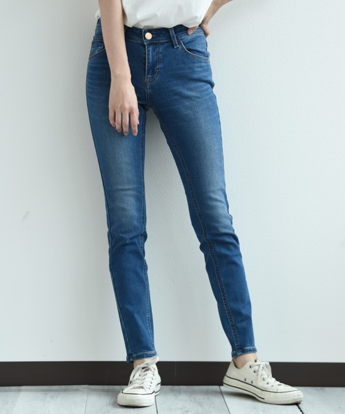 INTERPLANET(インタープラネット)の「【C17】TIGHT SKINNY(デニムパンツ・レディース・グレー/ブルー/ブラック・SMALL/MEDIUM)」の3枚目の写真