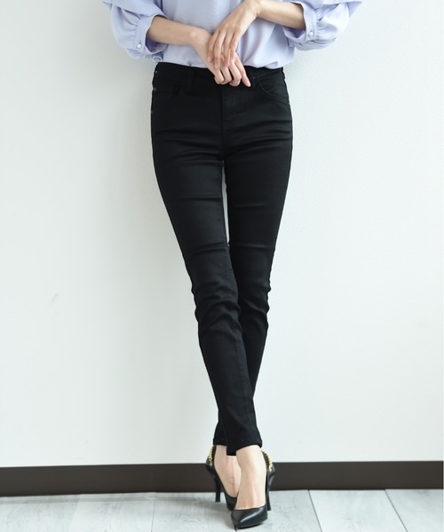 INTERPLANET(インタープラネット)の「【C17】TIGHT SKINNY(デニムパンツ・レディース・グレー/ブルー/ブラック・SMALL/MEDIUM)」の2枚目の写真