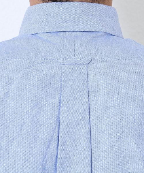 coen（コーエン）の「オックスフォードボタンダウンシャツ半袖（シャツ/ブラウス・メンズ・ホワイト/ネイビー・MEDIUM/LARGE/X-SMALL/X-LARGE/SMALL）」の20枚目の写真