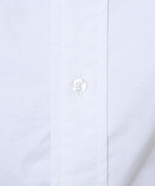 coen（コーエン）の「オックスフォードボタンダウンシャツ半袖（シャツ/ブラウス・メンズ・ホワイト/ネイビー・MEDIUM/LARGE/X-SMALL/X-LARGE/SMALL）」の6枚目の写真