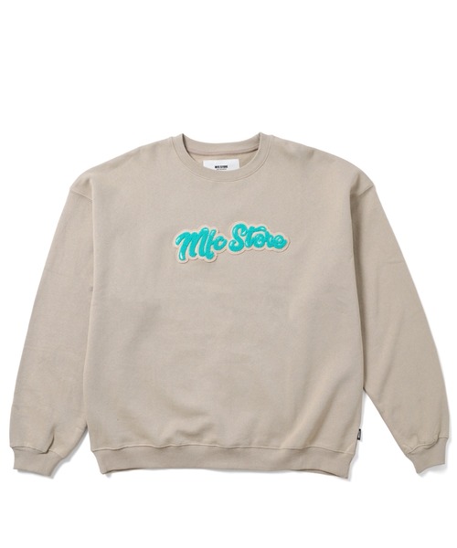 MFC STORE（エムエフシーストア）の「MFC STORE POPLOGO CREWNECK（スウェット・メンズ・カーキ/ブラック/ベージュ・L/M）」の3枚目の写真