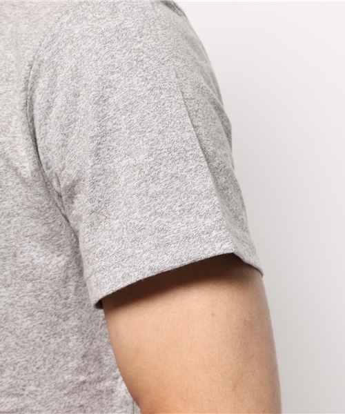 GIORDANO（ジョルダーノ）の「[GIORDANO]ﾍﾝﾘｰﾈｯｸ半袖Ｔシャツ（Tシャツ/カットソー・メンズ・ホワイト/ブラック/グレー/ブルー/ブルー系その他/インディゴブルー・MEDIUM/LARGE/SMALL/X-LARGE）」の11枚目の写真