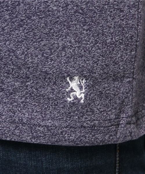 GIORDANO（ジョルダーノ）の「[GIORDANO]ﾍﾝﾘｰﾈｯｸ半袖Ｔシャツ（Tシャツ/カットソー・メンズ・ホワイト/ブラック/グレー/ブルー/ブルー系その他/インディゴブルー・MEDIUM/LARGE/SMALL/X-LARGE）」の14枚目の写真