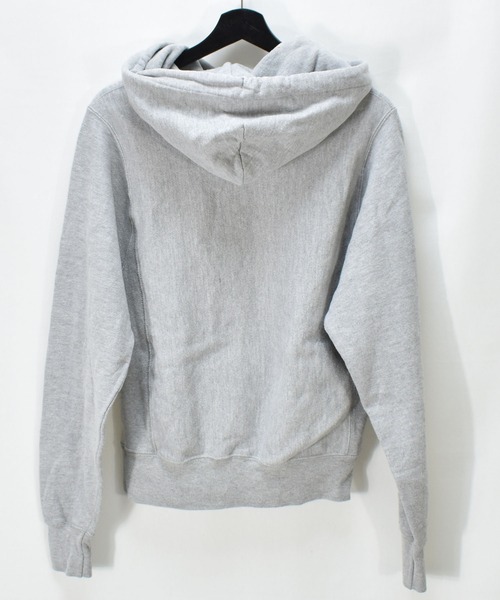 Champion(チャンピオン)の「【ヴィンテージ古着】Champion / チャンピオン REVERSE WEAVE ロゴ刺繍 プルオーバーパーカー(パーカー・メンズ・グレー・X-SMALL)」の4枚目の写真