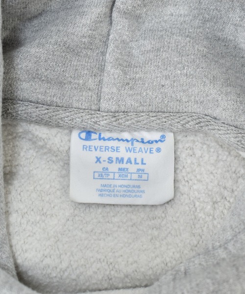 Champion(チャンピオン)の「【ヴィンテージ古着】Champion / チャンピオン REVERSE WEAVE ロゴ刺繍 プルオーバーパーカー(パーカー・メンズ・グレー・X-SMALL)」の5枚目の写真