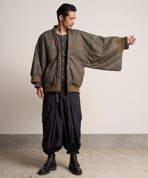 和robe MA-1 HAORI 和ROBE“MA-1着想