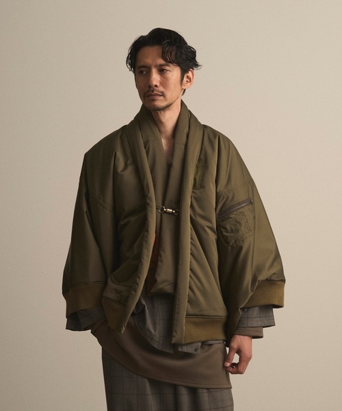 【美品】和ROBE MA1ジャケット MA-1 HAORI 和ROBE（ワローブ）の「2026年新春の和ROBE / MA-1 HAORI（MA-1）」 - WEAR