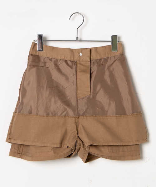 WEGO（ウィゴー）の「WEGO/カーゴミニスカパン（スカート・レディース・カーキ/ベージュ/ブラック・FREE）」の12枚目の写真