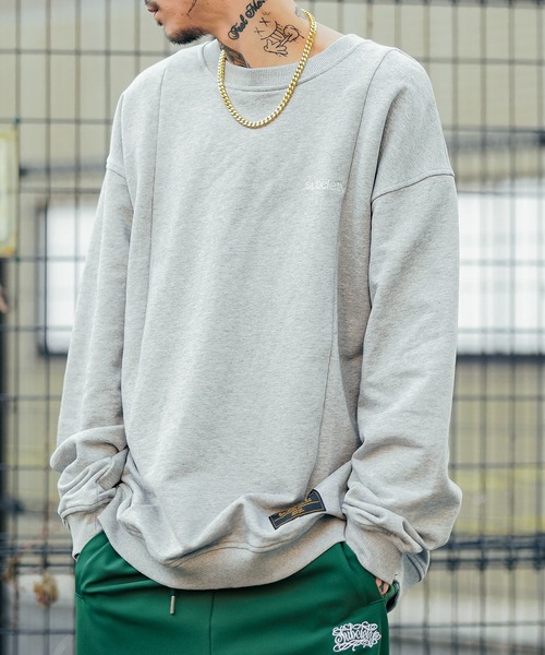 Subciety（サブサエティ）の「SIDEZIP SWEAT（スウェット・メンズ・ブラック/イエロー/グレー・X-LARGE/MEDIUM/LARGE/SMALL）」の18枚目の写真