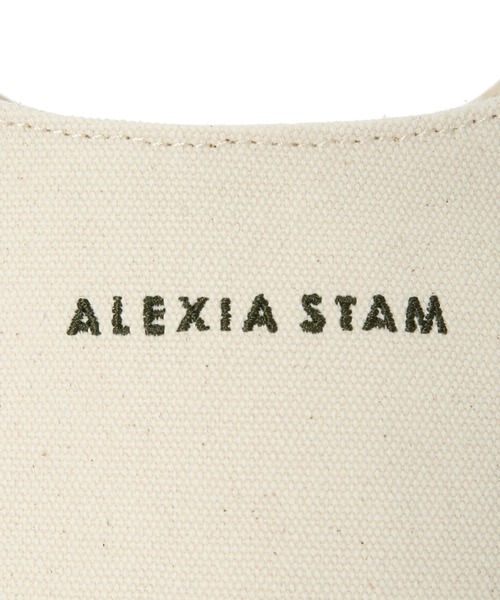 ALEXIA STAM（アリシアスタン）の「Bicolor Side Fringe Tote Bag /ミニフリンジバッグ（ハンドバッグ・レディース・ネイビー/ブラウン/カーキ・FREE）」の16枚目の写真