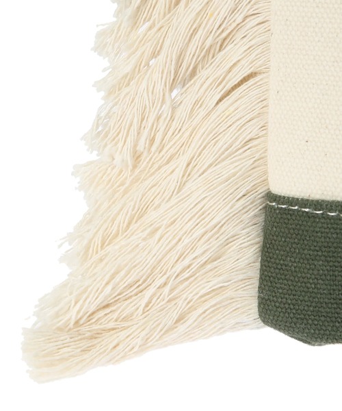 ALEXIA STAM（アリシアスタン）の「Bicolor Side Fringe Tote Bag /ミニフリンジバッグ（ハンドバッグ・レディース・ネイビー/ブラウン/カーキ・FREE）」の17枚目の写真