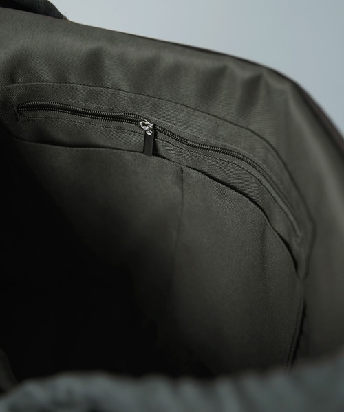 CIASENSE（シアセンス）の「2way drawcord shoulder bag/tote bag/ 2wayドローコード巾着ショルダーバッグ/結びトートバッグ（ショルダーバッグ・メンズ・チャコールグレー/ブラック/キナリ/ダークオリーブ/ライトグレー系・FREE）」の16枚目の写真