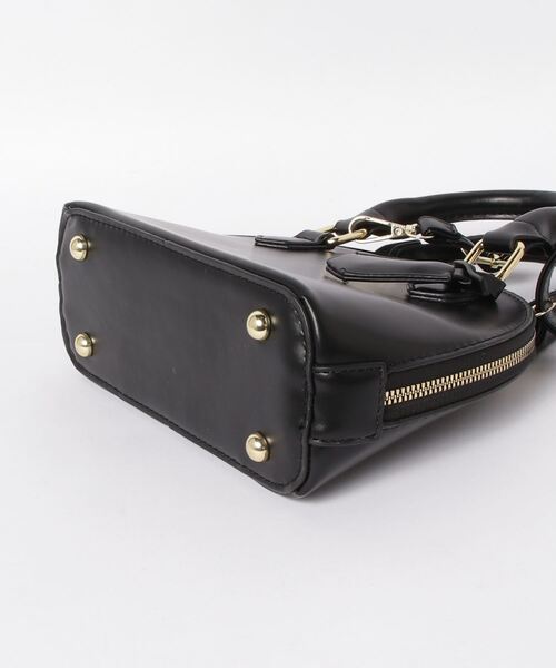 MAISON BREEZE(メゾンブリーズ)の「【MAISON BREEZE】フェイクレザーミニボストンショルダーバッグ KNF(ショルダーバッグ・レディース・オレンジ/ベージュ/ブラック/ブルー/グリーン/ピンク/ホワイト・FREE)」の14枚目の写真