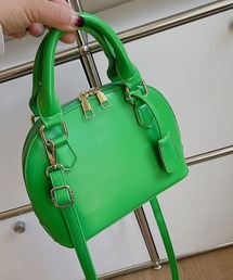 MAISON BREEZE | 【MAISON BREEZE】フェイクレザーミニボストンショルダーバッグ KNF(ショルダーバッグ)