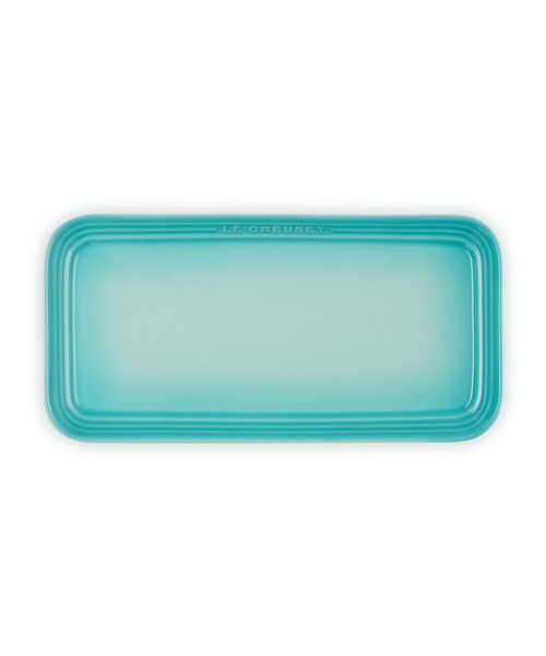 Le Creuset(ルクルーゼ)の「レジェ・レクタンギュラー・プレート 25cm(食器・レディース・ホワイト/イエロー系その他/ピンク系その他/オレンジ/グレー系その他/チェリーレッド/グリーン系その他/ブルー系その他/オレンジ系その他・25cm)」の4枚目の写真