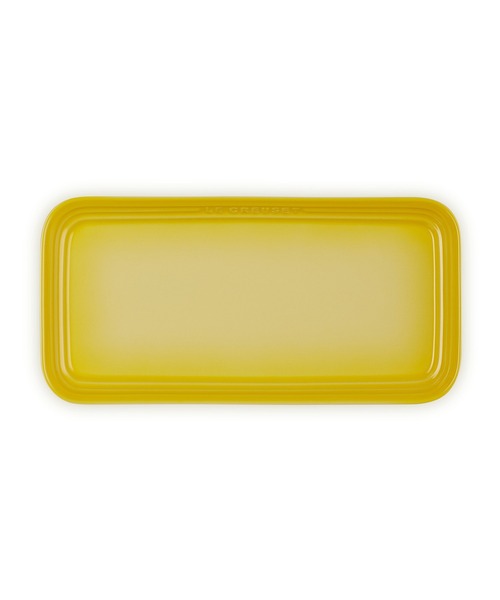 Le Creuset(ルクルーゼ)の「レジェ・レクタンギュラー・プレート 25cm(食器・レディース・ホワイト/イエロー系その他/ピンク系その他/オレンジ/グレー系その他/チェリーレッド/グリーン系その他/ブルー系その他/オレンジ系その他・25cm)」の11枚目の写真