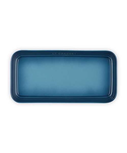 Le Creuset(ルクルーゼ)の「レジェ・レクタンギュラー・プレート 25cm(食器・レディース・ホワイト/イエロー系その他/ピンク系その他/オレンジ/グレー系その他/チェリーレッド/グリーン系その他/ブルー系その他/オレンジ系その他・25cm)」の10枚目の写真