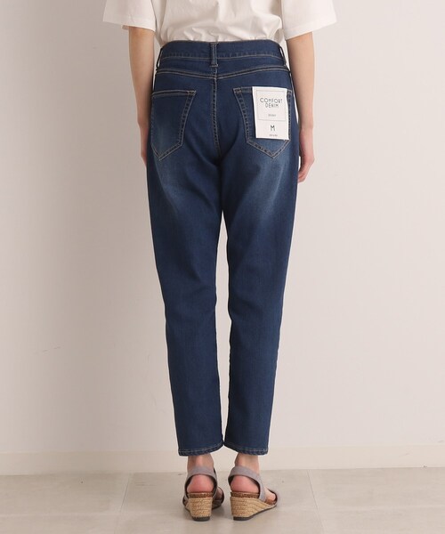 SHOO・LA・RUE（シューラルー）の「◆【SS-3L/洗える】デニムスキニーパンツ（デニムパンツ・レディース・ブルー/ダークネイビー・01/04/05/10/02/03）」の5枚目の写真