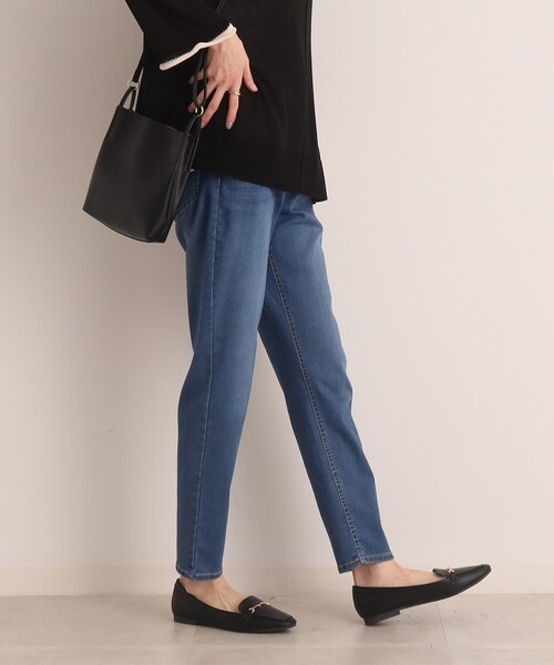 SHOO・LA・RUE（シューラルー）の「◆【SS-3L/洗える】デニムスキニーパンツ（デニムパンツ・レディース・ブルー/ダークネイビー・01/04/05/10/02/03）」の11枚目の写真