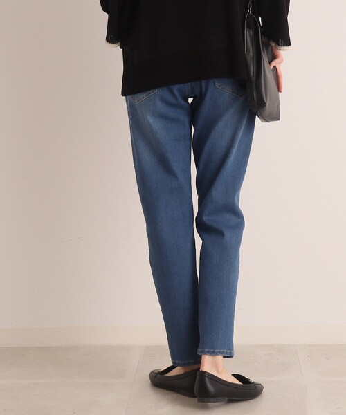 SHOO・LA・RUE（シューラルー）の「◆【SS-3L/洗える】デニムスキニーパンツ（デニムパンツ・レディース・ブルー/ダークネイビー・01/04/05/10/02/03）」の12枚目の写真