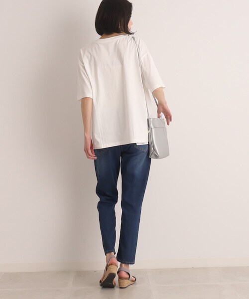 SHOO・LA・RUE（シューラルー）の「◆【SS-3L/洗える】デニムスキニーパンツ（デニムパンツ・レディース・ブルー/ダークネイビー・01/04/05/10/02/03）」の21枚目の写真