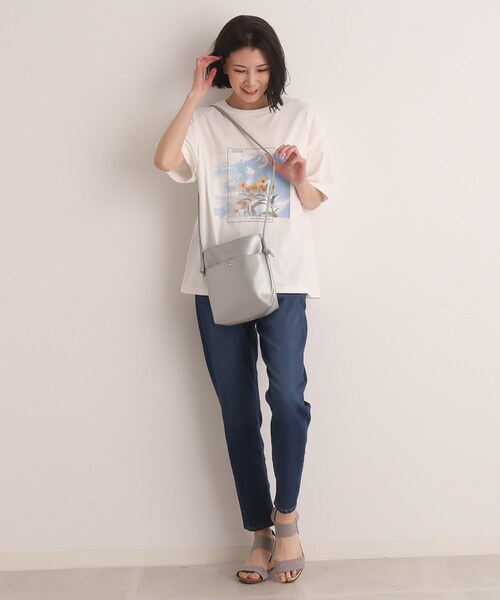 SHOO・LA・RUE（シューラルー）の「◆【SS-3L/洗える】デニムスキニーパンツ（デニムパンツ・レディース・ブルー/ダークネイビー・01/04/05/10/02/03）」の22枚目の写真