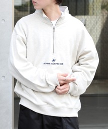BEVERLY HILLS POLO CLUB | 【BEVERLY HILLS POLO CLUB】裏毛ハーフジップスタンド(スウェット)