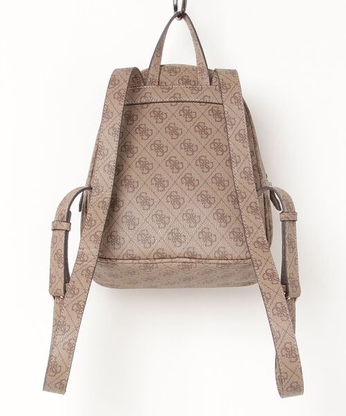 Guess(ゲス)の「ECO ELEMENTS Small Backpack(バックパック/リュック・レディース・ダークグレー/ベージュ・ONE SIZE)」の6枚目の写真