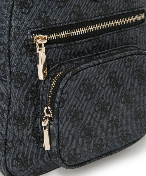 Guess(ゲス)の「ECO ELEMENTS Small Backpack(バックパック/リュック・レディース・ダークグレー/ベージュ・ONE SIZE)」の7枚目の写真