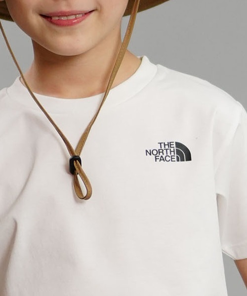 THE NORTH FACE（ザノースフェイス）の「THE NORTH FACE/ザ・ノース・フェイス キッズ Tシャツ NTJ12314（Tシャツ/カットソー・キッズ・ホワイト/カーキ/ホワイト系その他/ブラック・100cm/110cm/120cm/130cm/140cm/150cm）」の7枚目の写真