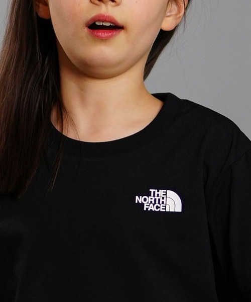 THE NORTH FACE（ザノースフェイス）の「THE NORTH FACE/ザ・ノース・フェイス キッズ Tシャツ NTJ12314（Tシャツ/カットソー・キッズ・ホワイト/カーキ/ホワイト系その他/ブラック・100cm/110cm/120cm/130cm/140cm/150cm）」の13枚目の写真