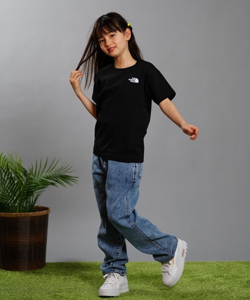 THE NORTH FACE（ザノースフェイス）の「THE NORTH FACE/ザ・ノース・フェイス キッズ Tシャツ NTJ12314（Tシャツ/カットソー・キッズ・ホワイト/カーキ/ホワイト系その他/ブラック・100cm/110cm/120cm/130cm/140cm/150cm）」の15枚目の写真