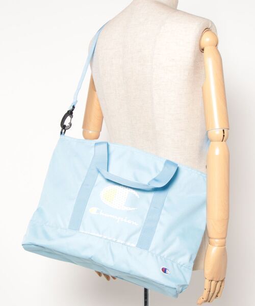 Champion（チャンピオン）の「Champion チャンピオン ラナ 2WAYトートバッグ 63554（トートバッグ・レディース・ブラック/パープル/スカイブルー・FREE）」の7枚目の写真