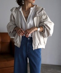 Bonjour Sagan | ピーチスキンショートマウンテンパーカー(マウンテンパーカー)