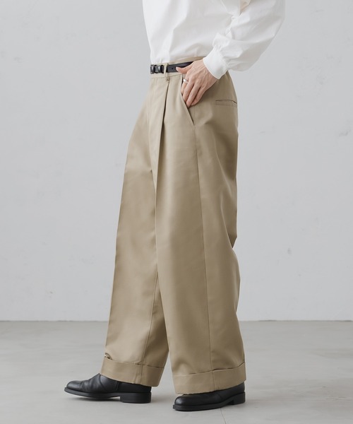 epnok（エプノック）の「ロールアップバギーチノスラックス（チノパンツ・メンズ・カーキ/チャコールグレー/ベージュ・SMALL/MEDIUM/LARGE）」の22枚目の写真