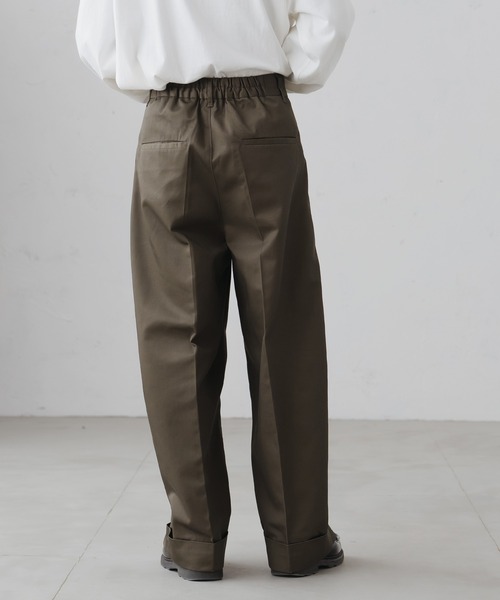 epnok（エプノック）の「ロールアップバギーチノスラックス（チノパンツ・メンズ・カーキ/チャコールグレー/ベージュ・SMALL/MEDIUM/LARGE）」の13枚目の写真