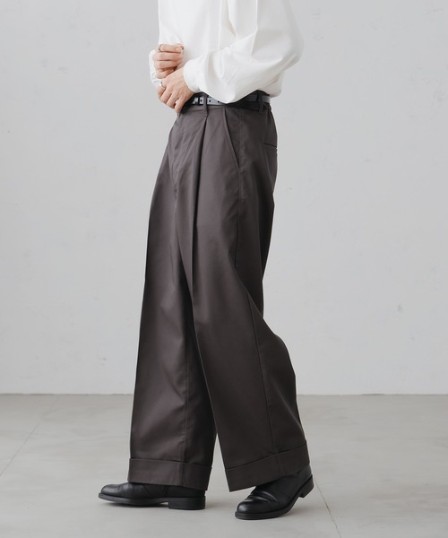 epnok（エプノック）の「ロールアップバギーチノスラックス（チノパンツ・メンズ・カーキ/チャコールグレー/ベージュ・SMALL/MEDIUM/LARGE）」の4枚目の写真