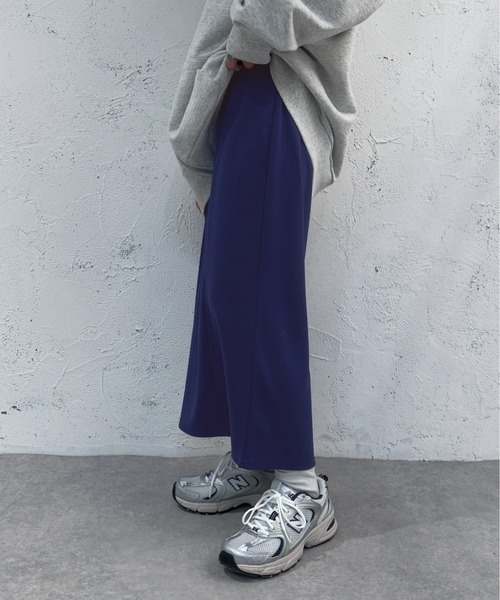 apres jour mignon（アプレジュールミニョン）の「ポンチスリットナロースカート【ZOZOTOWN限定アイテム】（スカート・レディース・ブラック/ブルー/オレンジ・X-LARGE/SMALL/MEDIUM）」の19枚目の写真