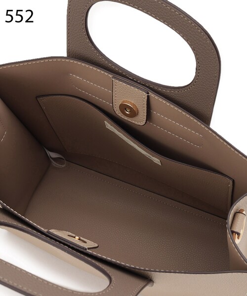 SHOO・LA・RUE（シューラルー）の「◆クリテハンドルスクエアトート（トートバッグ・レディース・グレー/ブラック/ベージュ系4・00）」の11枚目の写真